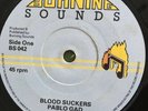 PABLO GAD Blood Suckers Dub BURNING SOUNDS BS042 1979 Vinyl EX Hard Times Rhythm