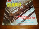 BEATLES PLEASE PLEASE ME LP MONO PMC 1202 FLIPBACK YELLOW/BLACK