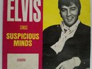 VERY RARE-ELVIS PRESLEY SINGS SUSPICIOUS MINDS-UNIQUE COVER LABEL-MALAYSIA EP