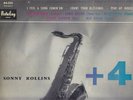 SONNY ROLLINS French original PLUS FOUR + 4 Barclay LP RVG matrix MAX ROACH