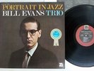 BILL EVANS TRIO PORTRAIT IN JAZZ RIVERSIDE MW 2062 Japan VINYL LP
