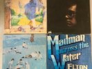 4 Elton John Vinyl LP Lot- VG+ - GOODBYE YELLOW BRICK ROAD MADMAN ACROSS WATER