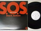 DEE D. JACKSON S. O. S. VICTOR LWG-1251 Japan PROMO ONLY VINYL 12