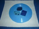 Sandra - Secret Land / La Vista de Luna - Flexi Disc USSR - Cretu Lauer - Promo