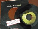 BEATLES 45 RPM SOMETHING / COME TOGETHER  W/ JUKEBOX STRIP & APPLE SLEEVE