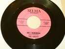 DOO WOP 45 RPM RECORD - THE CRESTS - SELMA 4000