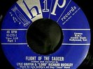 1956 LORD BUCKLEY FLIGHT OF SAUCERS PTS 1 + 2 HIP RECORDS LABEL 7