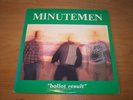 The Minutemen Ballot Result Double Live Album 1986 SST Records SST 068 VG+ NM