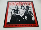 EXPLOITED - lets ster a war in uk 89   - 10 ' - punk