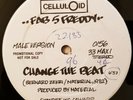 1982 - FAB 5 FREDDY - CHANGE THE BEAT - CELLULOID RECORDS ORIGINAL PROMO BEESIDE