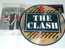 THE CLASH - Combat Rock LP PICTURE DISC original PROMO with sticker 1983 punk