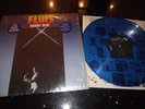 EX+ ELVIS PRESLEY MOODY BLUE BLUE VINYL USA 1977 AFL1 2428-1 ROCK N ROLL LP