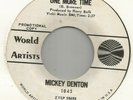 MICKEY DENTON ONE MORE TIME DEMO