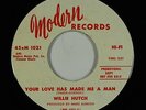 Northern Soul 45 - Willie Hutch - Your Love Has Made Me A Man - Modern - VG+ mp3