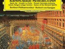 KARAJAN/BP - ADAGIO+KANON   VINYL LP NEW ALBINONI/PACHELBEL/BACH/MOZART/+