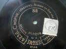 RARE 12” PATHE ETCHED LABEL – AMEDEO BASSI (CHOPIN)