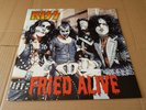 KISS - fried alive   - LP -    blue vinyl -