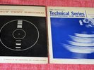 2 Test Record Stereophonic Frequency STR-100 & Square wave,tracking STR-111 CBS