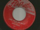 BLUES ROCKER ROSCOE GORDON - JUST LOVE ME BABY - PUSHMARKS -HEAR -1955 FLIP 227