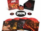 NEW - DOOM Video Game Soundtrack 4LP Red Vinyl Box Set 2CD & Slipmat Bundle