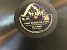 E  DJANGO Reinhardt Stephane Grappelli DUETS 78 RPM Swing 199 Gypsy Jazz Record