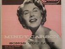 rare female vocal 45 EP MINDY CARSON Songs You Love CAMDEN EX nice