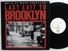 LAST EXIT TO BROOKLYN OST Mark Knopfler WARNER BROS LP VG+/NM promo