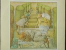 Genesis Selling England By The Pound LARGE HATTER LABELS Charisma Vinyl LP