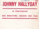 johnny hallyday le pénitentier juke box single french made