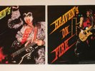 Vintage KISS Heaven's On Fire Pt.1 & 2 LIVE Fort Wayne Ind. 1984 LP GERMANY 1991