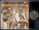 LIONEL HAMPTON ART TATUM BUDDY RICH Trio LP CLEF MG C-709 US 1956 DG MONO NM