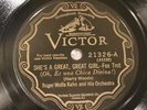 JAZZ ROGER WOLFE KAHN JACK TEAGARDEN She's A Great Great Girl VICTOR 21326 E