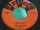 NM Doo Wop 45 : The Tramps   Your Love   Midnight Flyer   ARvee 570