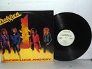 DOKKEN Under Lock And Key LP Vinyl White Label Promo Unchain The Night Hunter