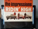 The Impressions Ridin' High LP HMV 1966 Curtis Mayfield