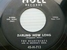 the HEARTBEATS doo-wop 45 DARLING HOW LONG original HULL b/w HURRY HOME BABY D22