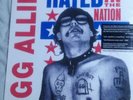 gg Allin- Hated In The Nation- 2004 RUSLP8242 Lp -Vinyl  SEALED