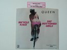 QUEEN 45- BICYCLE RACE / FAT BOTTOMED GIRLS- Pict Slv- Clean Record w/Juke Strip
