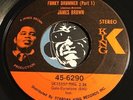 JAMES BROWN Funk classic breaks 45 King #6290 Funky Drummer pt.1 b/w pt.2