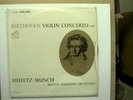 Beethoven - Violin Concerto op.61 - Heifetz: Boston Symphony Orchestra. Munch, K