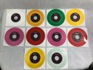 Beatles - Set Of 10 Colored Vinyl 45 RPM's - Capitol jukebox