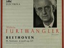 WILHELM FURTWANGLER BEETHOVEN SYMPHONY NO.9 ELECTROLA ED.1 RED WALP 1286/87 NM