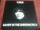 T-REX - MARC BOLAN Dandy in the Underworld 1977 LP VG 1U/1U