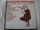FARON YOUNG AIMS AT THE WEST VINYL LP RAWHIDE, HIGH NOON, BONANZA, JOHNNY YUMA