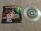 IRON MAIDEN -Twilight Zone- Original UK Clear TRANSPARENT Vinyl 7