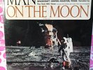 SEALED - MAN ON THE MOON.THE FLIGHT OF APOLLO 11 LIVE STEREO LP + BOOKLET - NEW