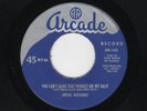 ROCKABILLY-JESSE ROGERS-ARCADE 143-YOU CAN'T HANG THAT MONKEY ON MY BACK/JUKEBOX