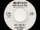 RARE DOOWOP-GEORGIE TORRENCE/DIPPERS-EPIC 9453-SUCH A FOOL WAS I/WAY OVER YONDER