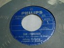 45 Tours Johnny Hallyday san francisco/mon fils TURQUIEedit Blue Philips 370454