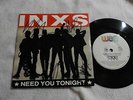 INXS - Need you tonight 7'', 45, Vinyl, Signed Autographed. Oz Rock, Alt Rock,